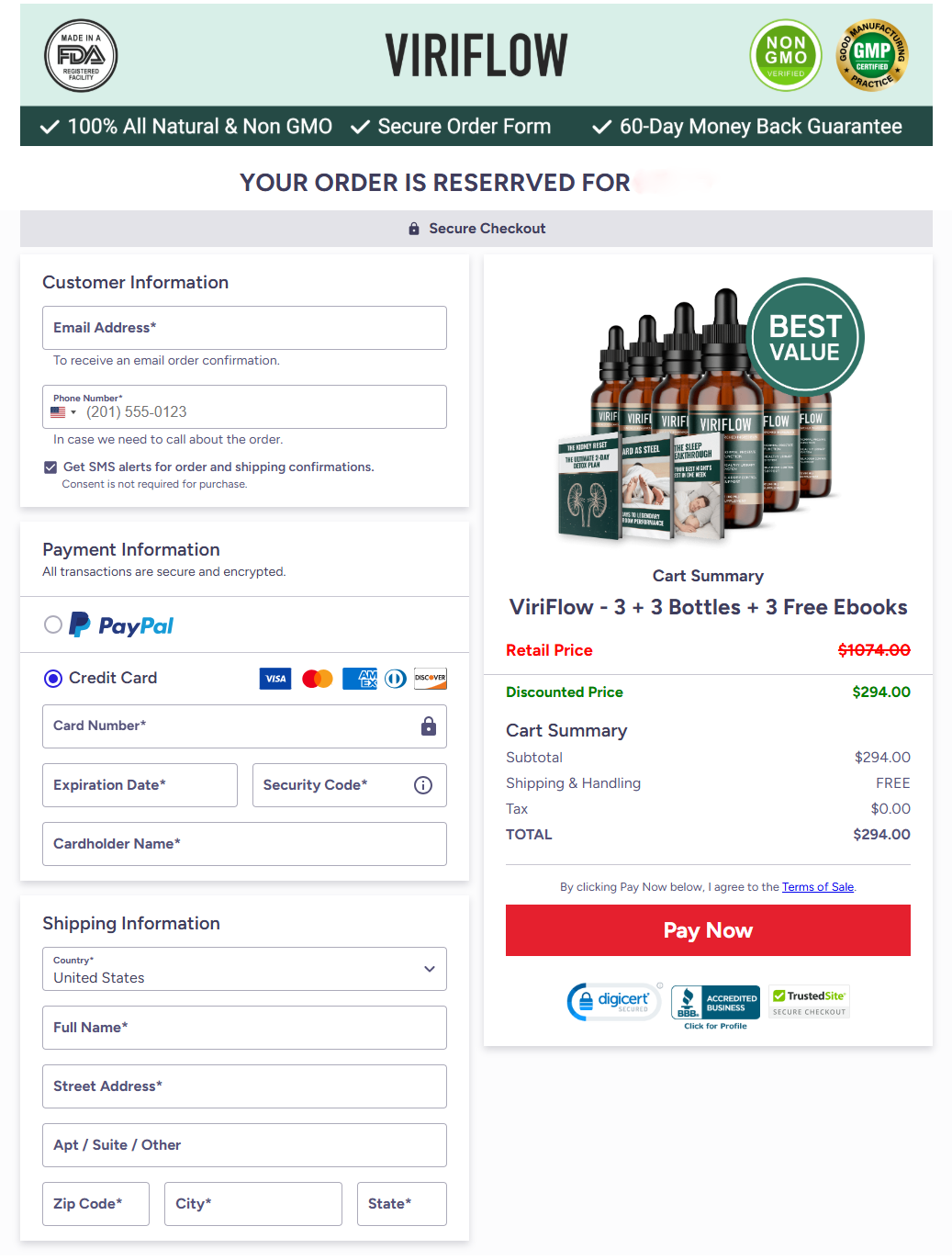 ViriFlow Offer